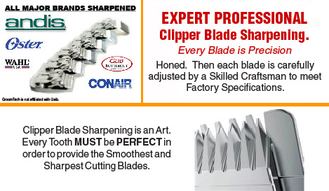 Clipper Blade Sharpening & Hair Clipper Repair Services